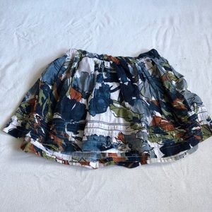 Abercrombie & Fitch floral mini skirt